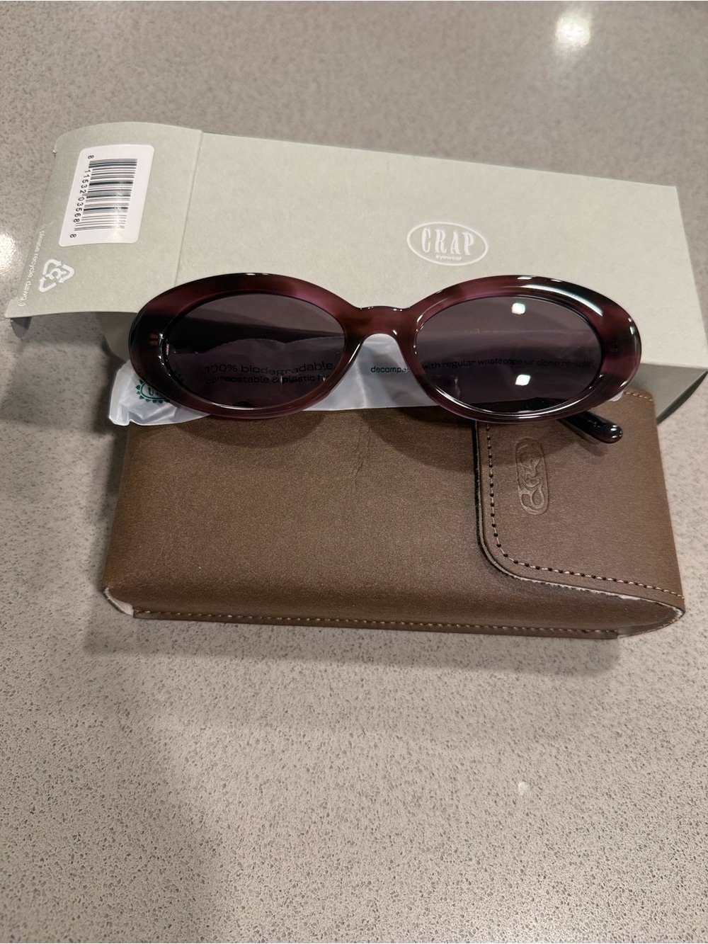 NWT Crap Eyewear The Sweet Leaf Glasses